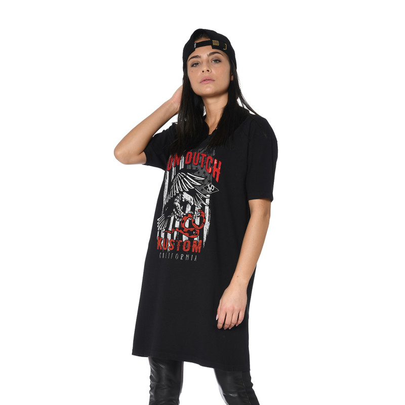 T-shirt femme Oversize col rond Amber