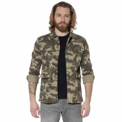 Veste coupe militaire 4 poches et impirmé dos Armor