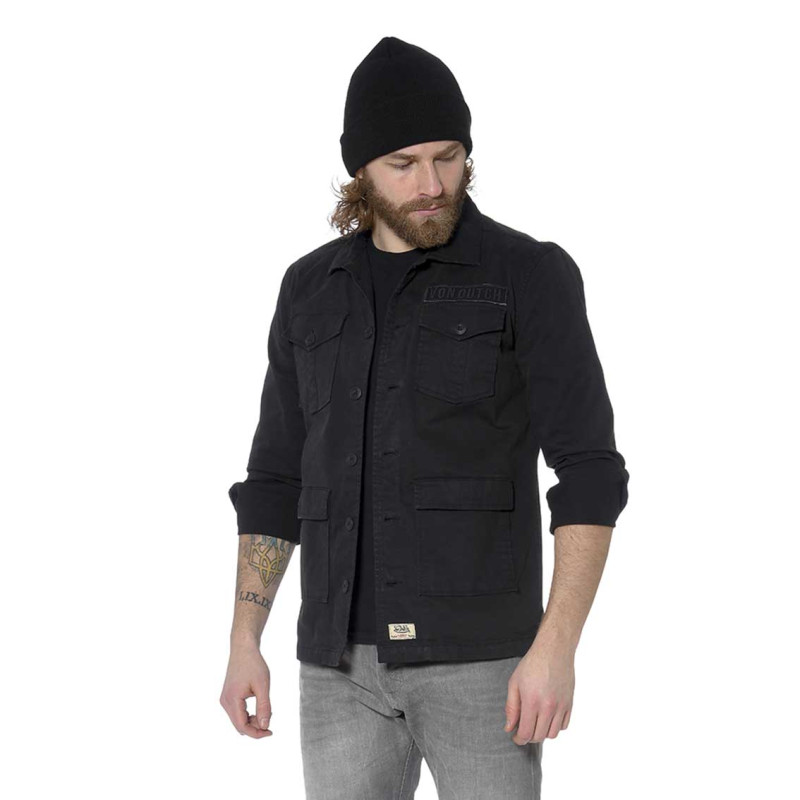 Veste coupe militaire 4 poches et impirmé dos Armor