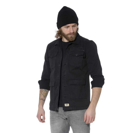 Veste coupe militaire 4 poches et impirmé dos Armor