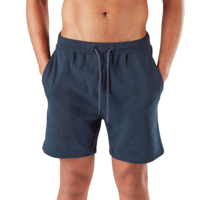 Bermuda molleton homme patch à l'arrière Tag