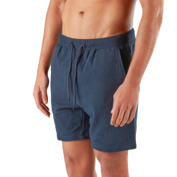 Bermuda molleton homme patch à l'arrière Tag