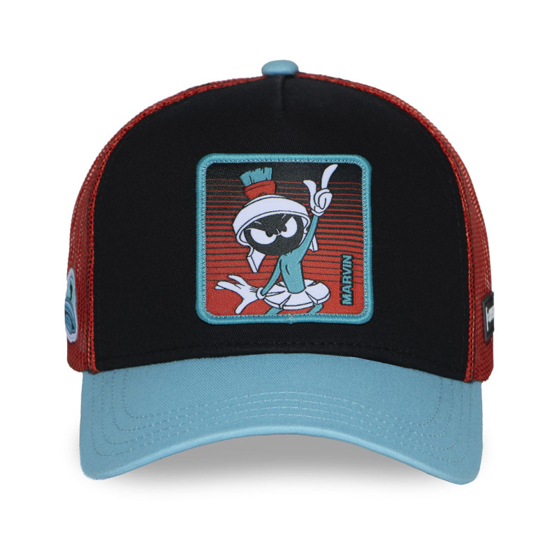 Casquette trucker avec filet en sergé de coton Looney Tunes Marvin