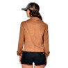 Veste femme effet Daim Rock