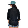 Chemise femme manches longues effet Daim Romy