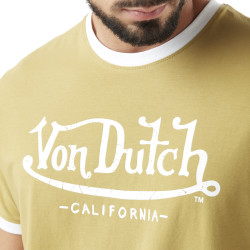 T-shit homme homme stretch en col rond en contraste Blast