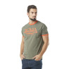 T-shit homme homme stretch en col rond en contraste Blast