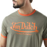 T-shit homme homme stretch en col rond en contraste Blast