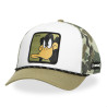 Casquette trucker premium avec filet Looney Tunes Daffy Camo Casquette trucker premium avec filet Looney Tunes Daffy Camo