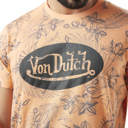 T-shirt col rond homme Front Hawai