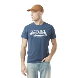 T-shirt homme col rond stretch avec logo Life