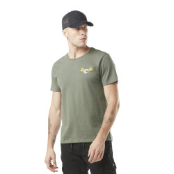 T-shirt homme col rond en coton Eye