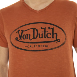 T-shirt manches courtes col V homme en jersey Ron