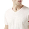T-shirt homme col v avec logo en coton Tyron T-shirt homme col v avec logo en coton Tyron