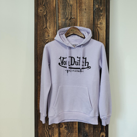 Sweat femme à capuche avec logo Basic