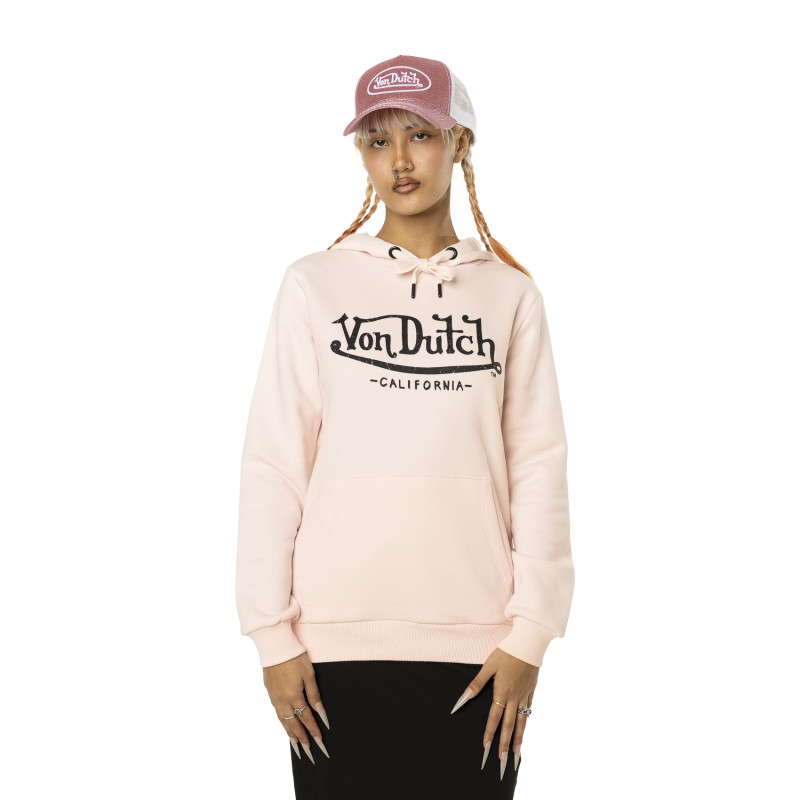 Sweat femme à capuche avec logo Basic
