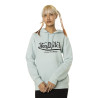 Sweat femme à capuche avec logo Basic