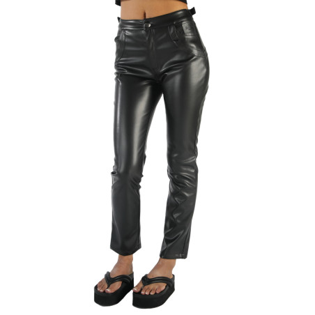 Legging femme simili cuir femme