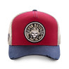 Casquette baseball filet Biker Rouge