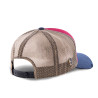 Casquette baseball filet Biker Rouge