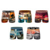 Lot de 5 boxers homme Garantie 2 ans California Vibes