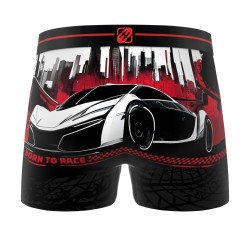 Lot de 5 boxers homme Garantie 2 ans Cars Racing