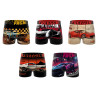 Lot de 5 boxers homme Garantie 2 ans Cars Racing