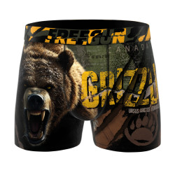 Lot de 5 boxers homme Garantie 2 ans Wild Animals