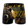 Lot de 5 boxers homme Garantie 2 ans Wild Animals