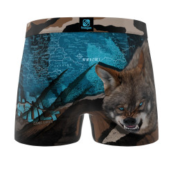 Lot de 5 boxers homme Garantie 2 ans Wild Animals