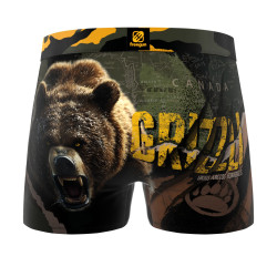 Lot de 5 boxers homme Garantie 2 ans Wild Animals