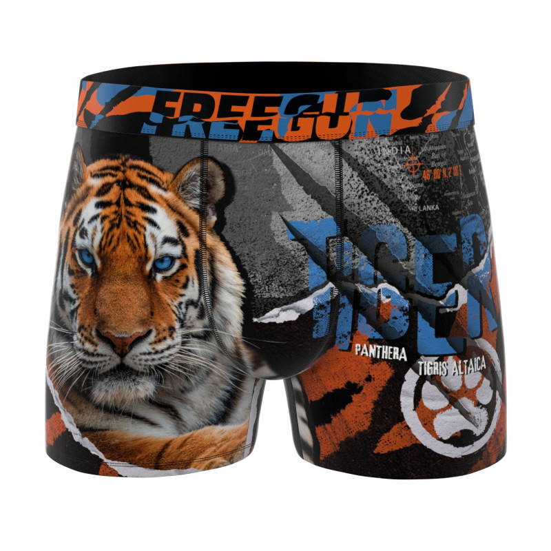 Lot de 3 boxers enfant Garantie 2 ans Wild Animals