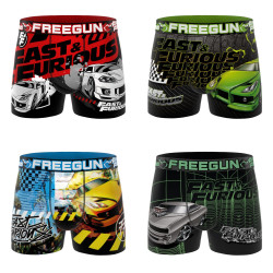 Lot de 4 boxers homme Fast and furious