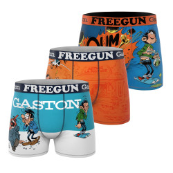 Lot de 3 boxers homme Gaston Lagaffe