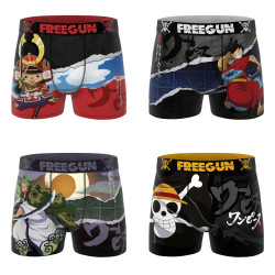 Lot de 4 boxers homme One Piece
