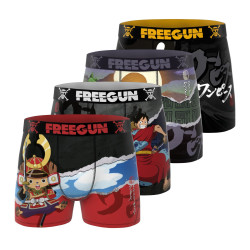 Lot de 4 boxers enfant One Piece