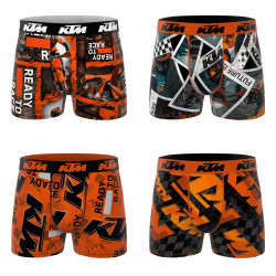 Lot de 4 boxers homme KTM
