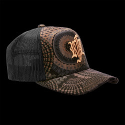 Casquette enfant avec filet et logo brodé