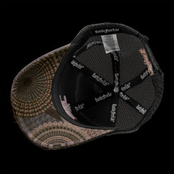Casquette enfant avec filet et logo brodé