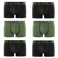 Lot de 6 boxers homme en coton Casual