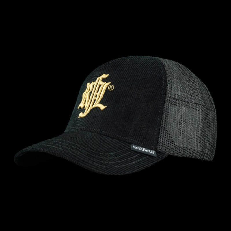 Casquette trucker en velours avec filet logo brodé Black Hole Sun