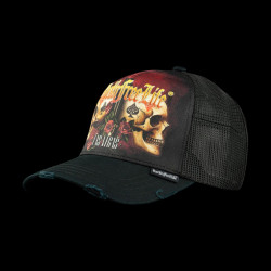 Casquette trucker imprimée avec filet Strife