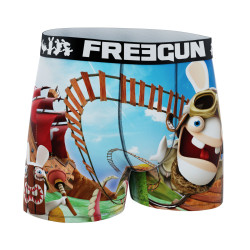 Boite Cadeau et Boxer homme Lapins Crétins