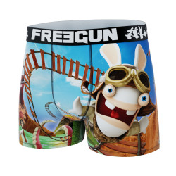 Boite Cadeau et Boxer homme Lapins Crétins