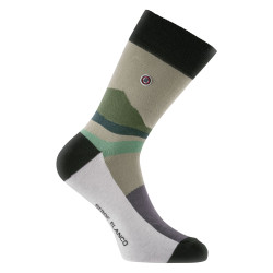 Lot de 6 paires de chaussettes de ville Serge Blanco