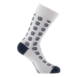 Lot de 6 paires de chaussettes de ville Serge Blanco