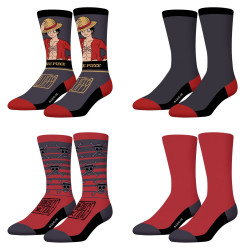 Lot de 4 paires de chaussettes One Piece