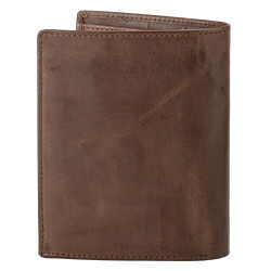 Portefeuille en cuir de chèvre véritable 13.5x10.5cm