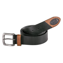 Ceinture en cuir de vachette avec boucle 4cm