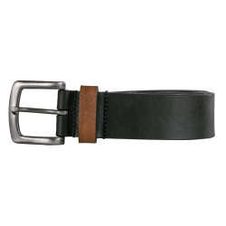 Ceinture en cuir de vachette avec boucle 4cm